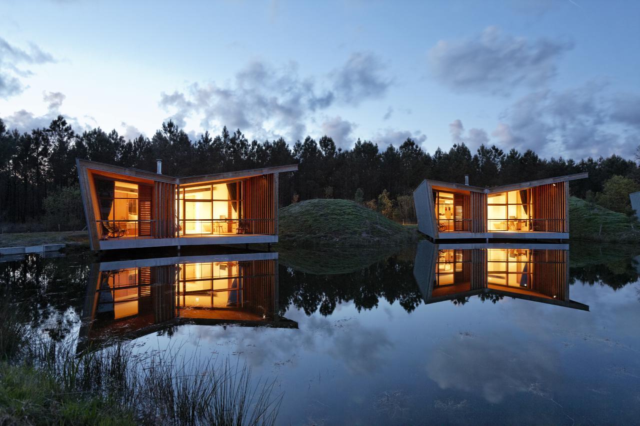 Les Echasses Golf & Surf Eco Lodge Saubion Exteriér fotografie