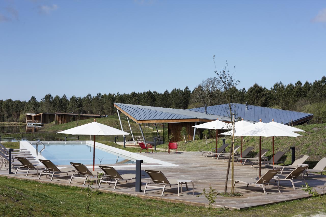 Les Echasses Golf & Surf Eco Lodge Saubion Exteriér fotografie