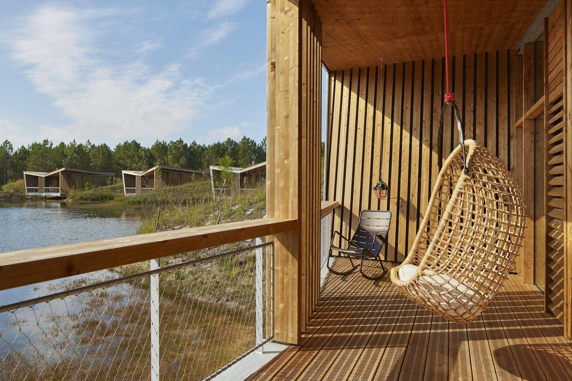 Les Echasses Golf & Surf Eco Lodge Saubion Exteriér fotografie