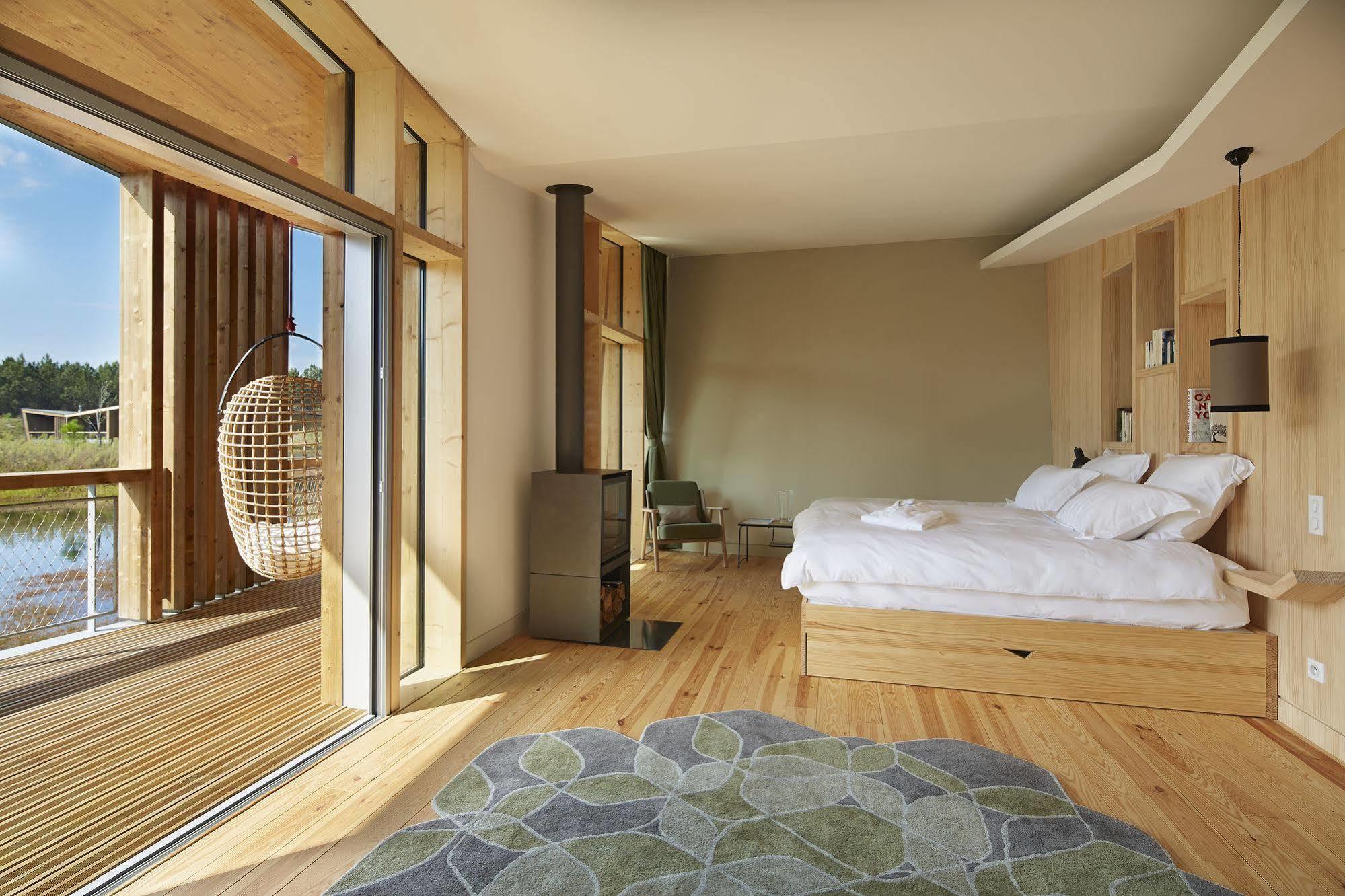 Les Echasses Golf & Surf Eco Lodge Saubion Exteriér fotografie