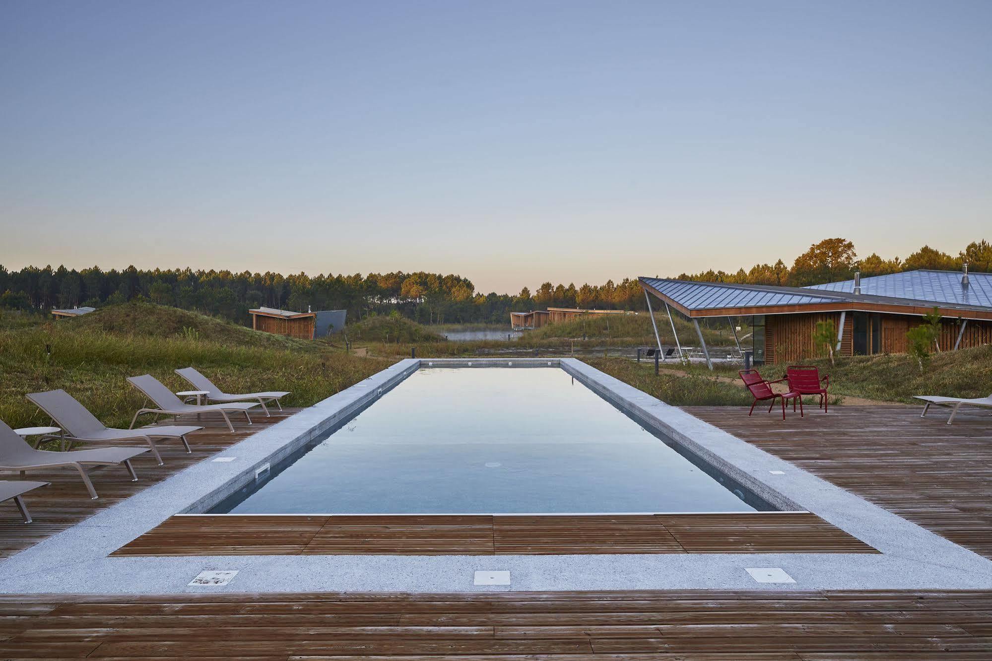 Les Echasses Golf & Surf Eco Lodge Saubion Exteriér fotografie