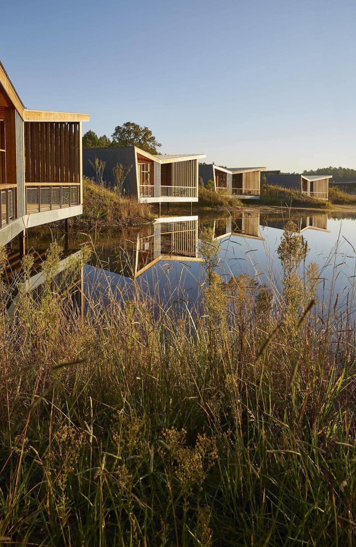 Les Echasses Golf & Surf Eco Lodge Saubion Exteriér fotografie